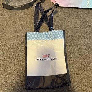 Vineyard Vines Blue and White mini- Tote